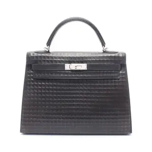 Pre-owned HERMÈS Calfskin Shoulder Bags Hermes Kelly32 Douitche Bag