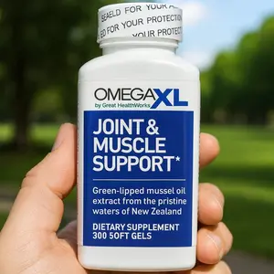 Omega-XL 300 Count Softgels Joint Pain Relief, Potent Small Softgel