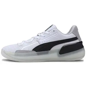 PUMA Clyde Hardwood Low-Top Basketball Shoes for Men and Women, Balanced Performance for Game Play
