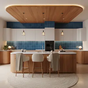 St Lucia Azul 5x5 Ceramic Tile Glossy Sample
