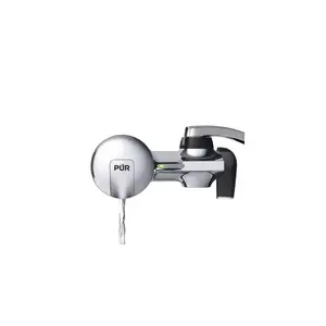 PUR Filtration PLUS Horizontal Mount Faucet System (Chrome PFM400H) - Home Water Filtration System, Waterfiltrationsystem, Sink Filter for Lead & Mercury Removal, Easy Installation