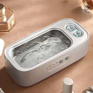 Mini Portable Ultrasonic Glasses Cleaner, Gentle Cleaning for Daily Use & Travel, Cleans Eyeglasses Watches Jewelry