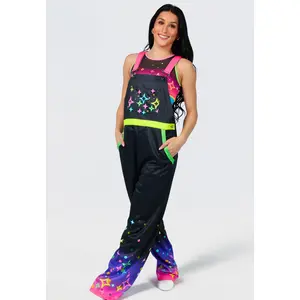 Neon Sparkles Overalls - Deep South Glow Tour