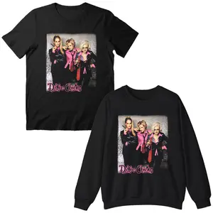 Rare Dixie Chicks Band Vintage Black T-Shirt Y2k Sweatshirt Gift For Fan, Heavy Cotton Fabric Menswear Tops