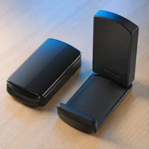 Universal Foldable Headphone Bracket, Wall Mounted - BLACK