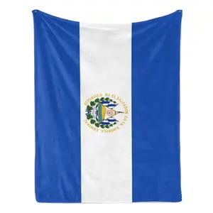El Salvador Flag Blanket Soft Flannel Throw Cozy Adult Kid Gift For Men Women Kids Christmas, Culture Confidence