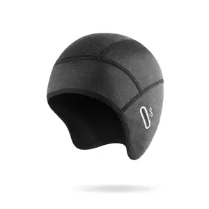 Thermal Fleece Cap - Winter Helmet Liner with Glasses Holes, Face/Ear Protection, UV Resistant & Water/Cold-Proof, Suitable for Men/Women Warm Outdoor Headgear
