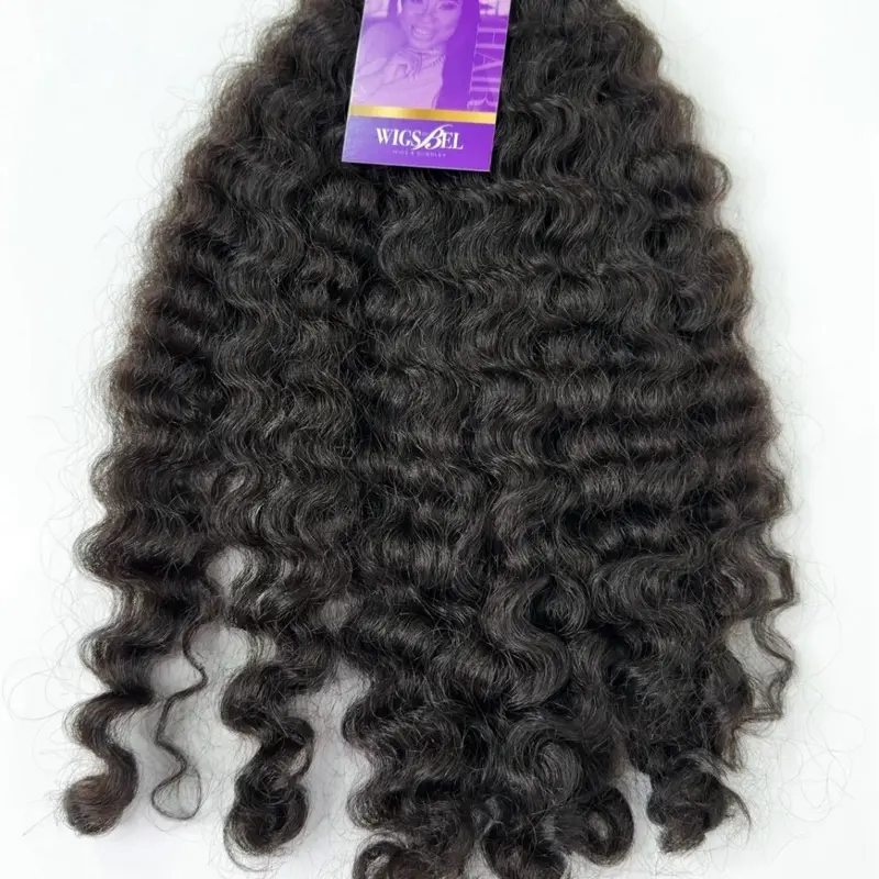 Burmese curly hair bundle