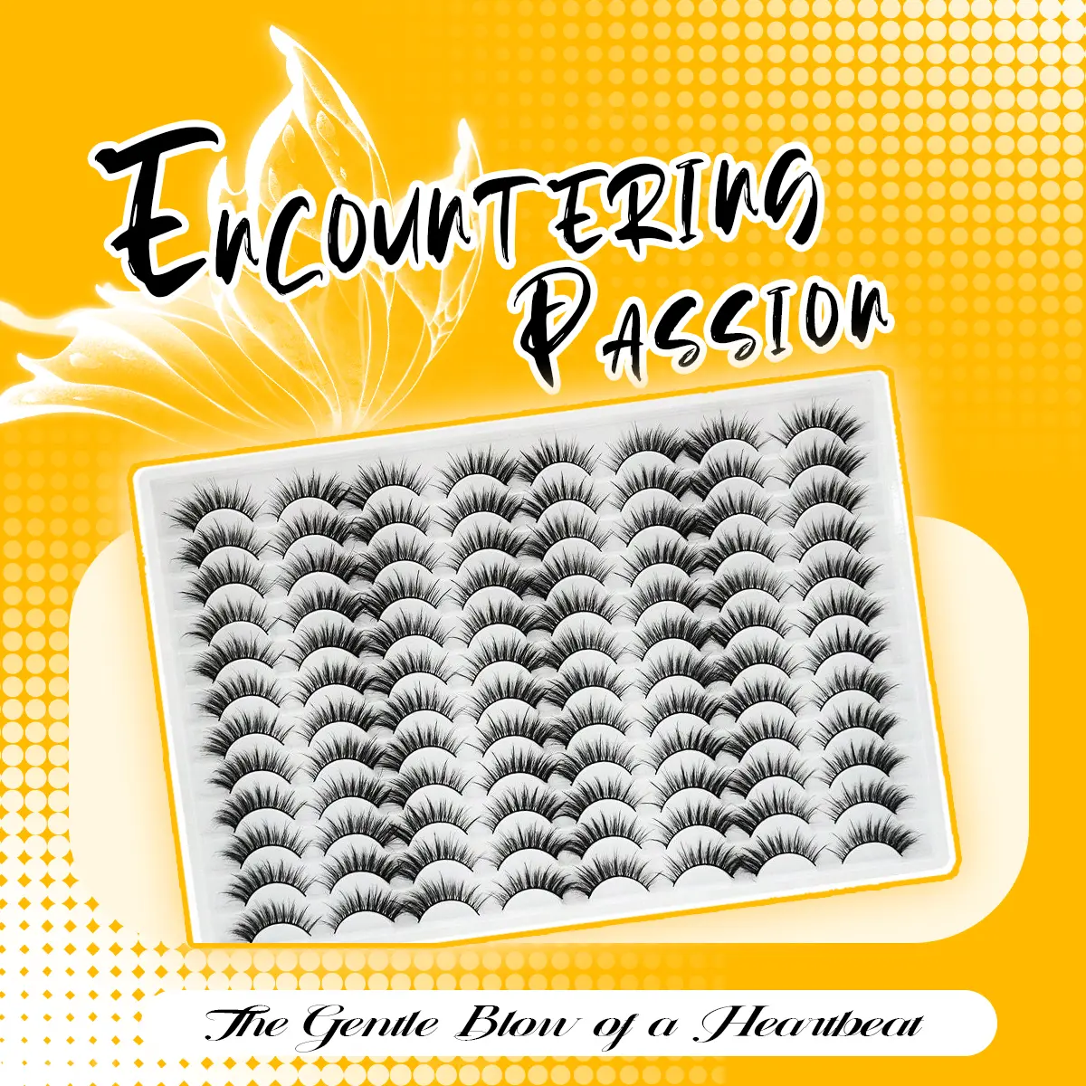 48 pairs of fluffy natural one-piece complete false eyelashes, full eyelashes, C curls, suitable for all eye types, soft and comfortable to wear, not eye-catching, suitable for gatherings, parties, daily travel, essential makeup for beginners Cosmetic