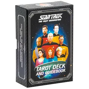 Star Trek Tarot Card Decks with Guidebook & Sturdy Decorative Box - Insight Editions Collectible Sci-Fi Card Game, Fan-Favorite Characters, Gift for 12+ Years