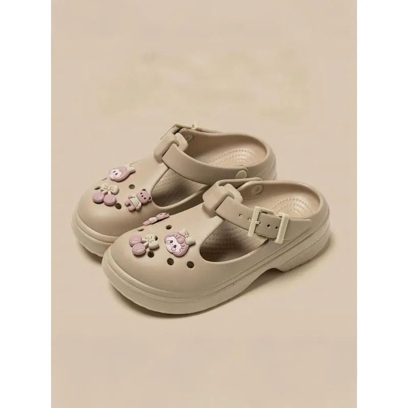 Women'sSportyPlatformClogs,CasualComfortableBreathableClogs,FashionableNon-slipClogsforBeach,OutdoorSports