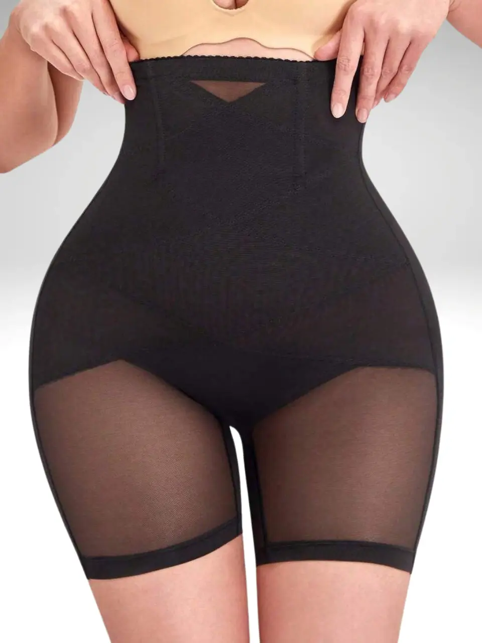 Women's Body Shaping Pants – High-Waisted Seamless Faja Shorts with Tummy Tightening, Waist Lifting & Butt Enhancement Breathable Comfort