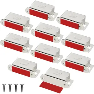 Cabinet  Closure  10 Pack Drawer  Latch 30 lbs Cupboard Latch  Cabinet Door Catch Heavy Duty Kitchen Cabinet  Catch Closet Door  Catch