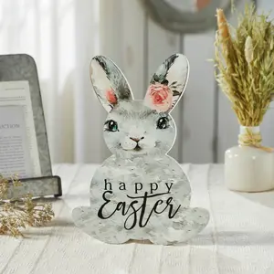Bunny Hop Happy Easter Bunny Wall Sign