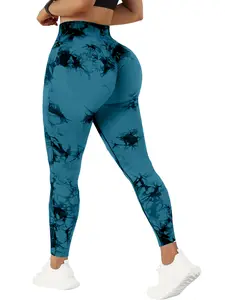 QGU 1-piece high-waisted shaping yoga pants, specially designed for women, summer style, contrasting color design, sports leggings, elastic fabric, for running, peach color, lifting design, various options, made in the United States