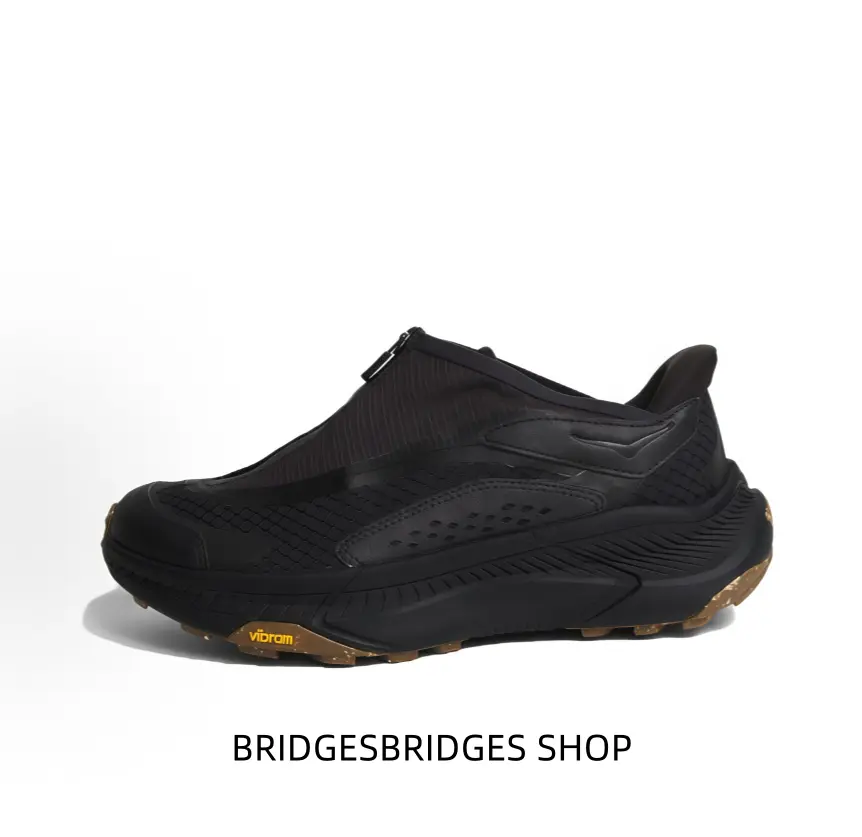 Stretch Mesh Hiking Shoes, Curved Stacked Shock Sole, Outdoor Adventurers Post-Hike Casual Footwear