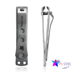 Professional Nail Clipper Straight cutting, model 440 Ps Star Professional. Stainless Steel High Resistance Manicure Nail Care