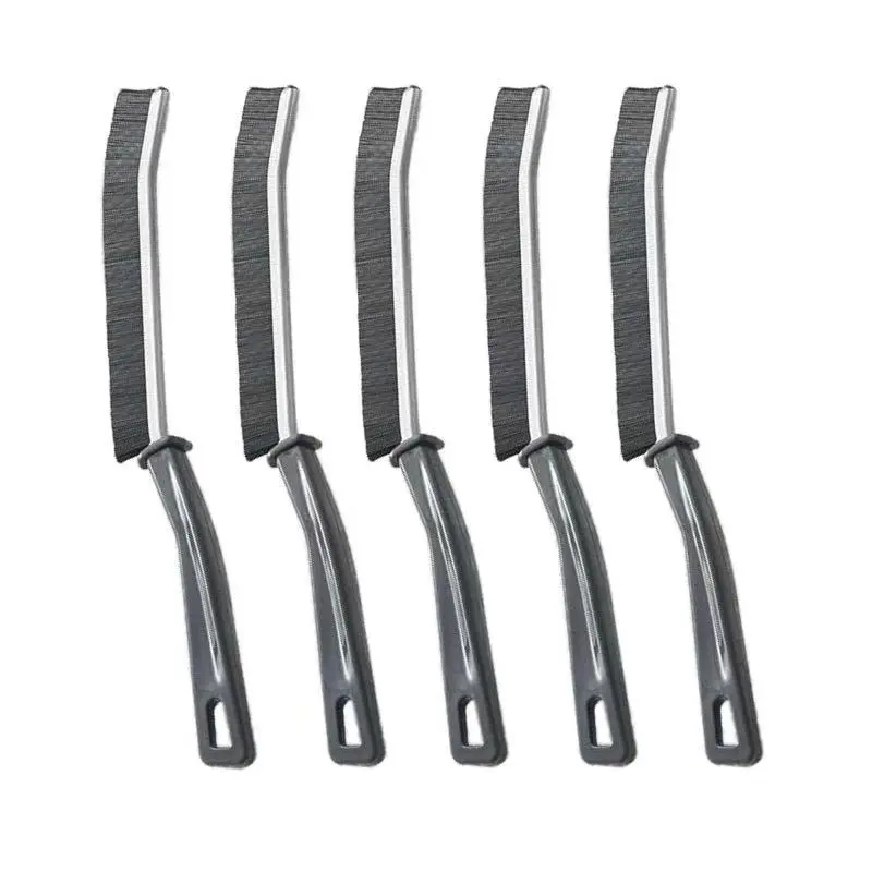 5Pcs Crevice Cleaning Brush Tool, Home Essentials, Bathroom Cleaning BrushMultifunctional Gap Scrub Hard Bristle Crevice Cleaning Brushes for Household Use, SmallCleaning Brush forKitchen,Bathroom,Household,WindowsGroove,Faucet,Sinks