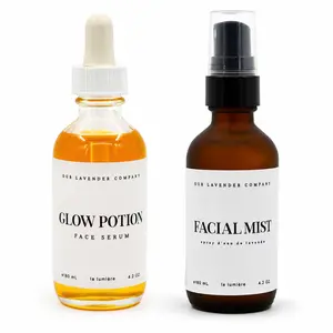 Lavender Infused Facial Bundle | Face Serum & Toner | Our Lavender Co