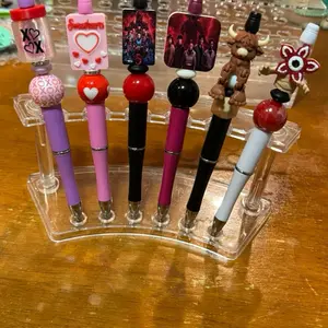 Live 3D Printed Pens with Unique Designs and Vibrant Colors for Creative Writing