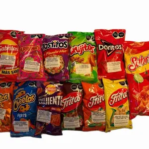 mixed 10 Pack Sabritas Mexicana Extra Spicy Potato Chips Cheese Flavored Papas Fritas Sabor Chile Queso y Limon 3.53 oz Pack Bold Flavor Snack