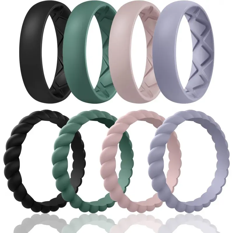 SETD6-Black, Green, Bright Peach, Cloudy Blue