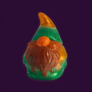 Whimsical Resin Gnome Trinket Jar