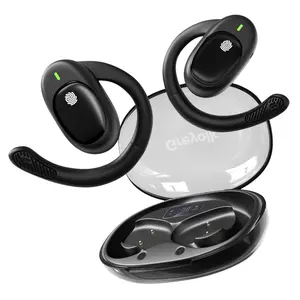 【 Live】039, Open Ear Earbuds,  Bluetooth 5.4 Wireless Earbuds with Ear Hooks, 48H HiFi Stereo Open Ear Headphones with Clear Calls, Touch Control Operate Fit Cycling,Running,Workout, Perfect Christmas Gift for Husband,  Family,  Women, Wife, Girlfriend