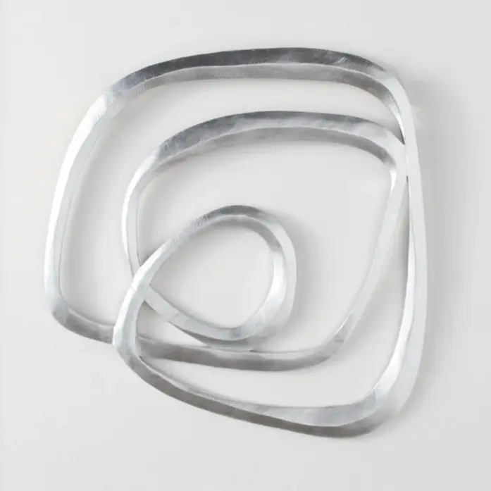 Infinity 2 Wall Decor - Silver