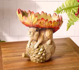 Girl Next Door Outdoor Squirrel Tail Feeder