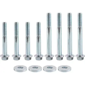 12pc Engine Stand Bolt Kit Flange Compatible with LSX LS LS1 4.8L 5.3L 6.0L 6.2L LR4 LQ4 LS6 LQ9 L33 LS2 LH6 L92 L76 LY2 LY5 LY6 LC9 LFA LH8 LMG