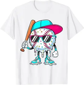 Baseball Life Style 101 Apparel Youth Drip Baseball T-Shirt Unisex Kids
