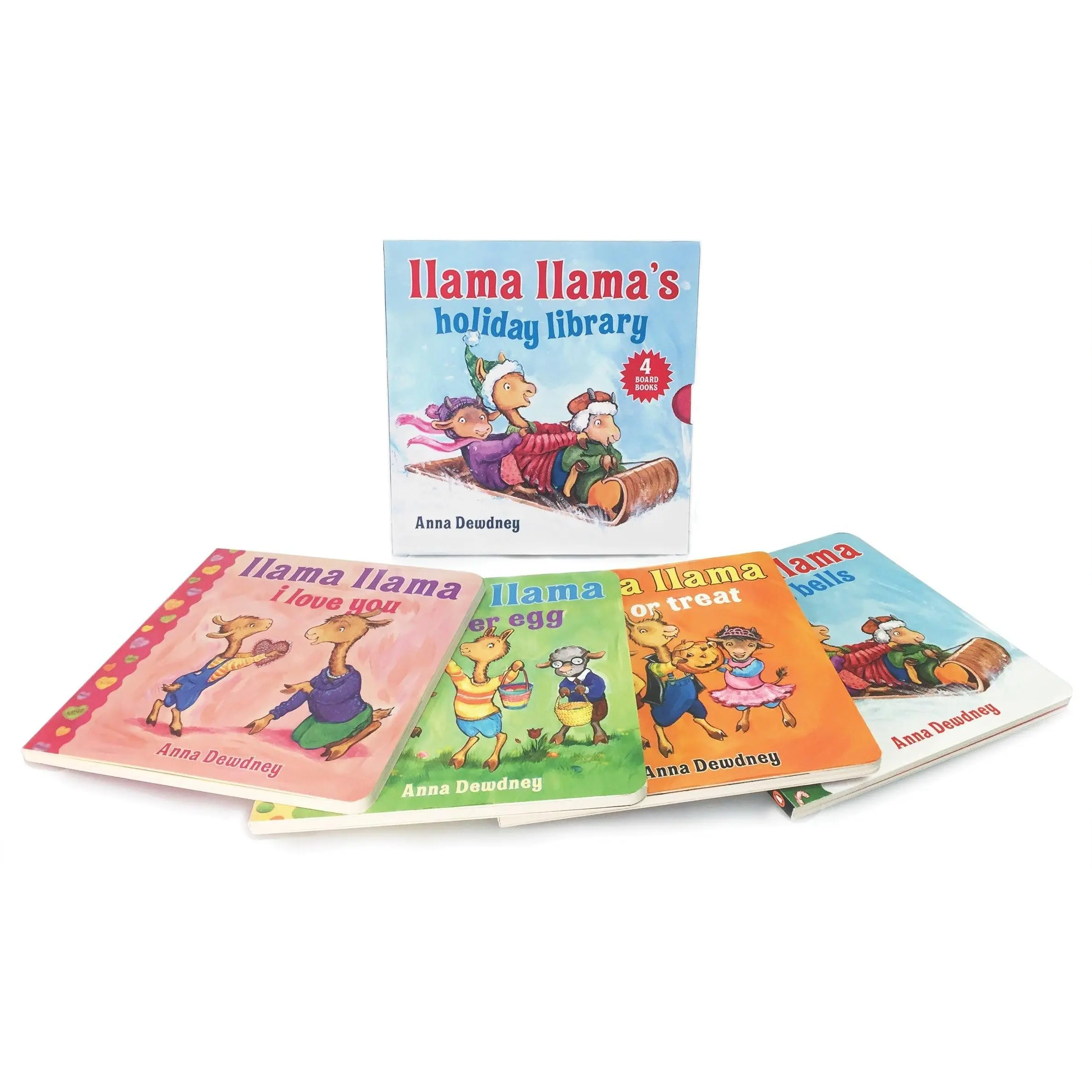 Llama Llama's Holiday Library -- Anna Dewdney - Hardcover