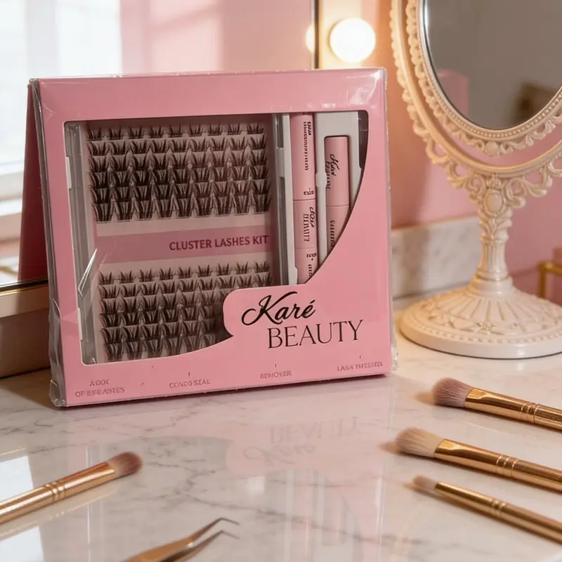 Blush Muse Lash Clusters, Makeup Eyelash Extensions Cosmetic