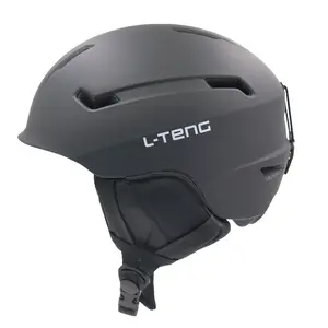 L-TENG Ski Helmet, Unisex Professional Snowboard Helmet, Breathable with Removable Liner, Windproof & Warm, Safety Certified, Protective Gear for Winter Outdoor Sports