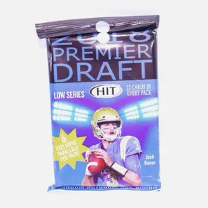 HOPPY HIT 2018 Premier Draft Low Series Hits Pack -HOPPY  22 Cards with 6 Exclusive Parallels per Pack Featuring Josh Allen, Lamar Jackson, Baker Mayfield & More