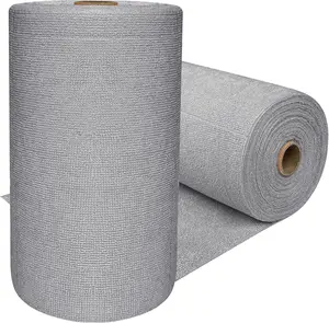 75 Pack Microfiber Cleaning Cloth Roll,Reusable Tear Away Towels,Washable Ultra Absorbent Cleaning Rags for House,Car,Glass,Garage,Kitchen or Shop(Grey)