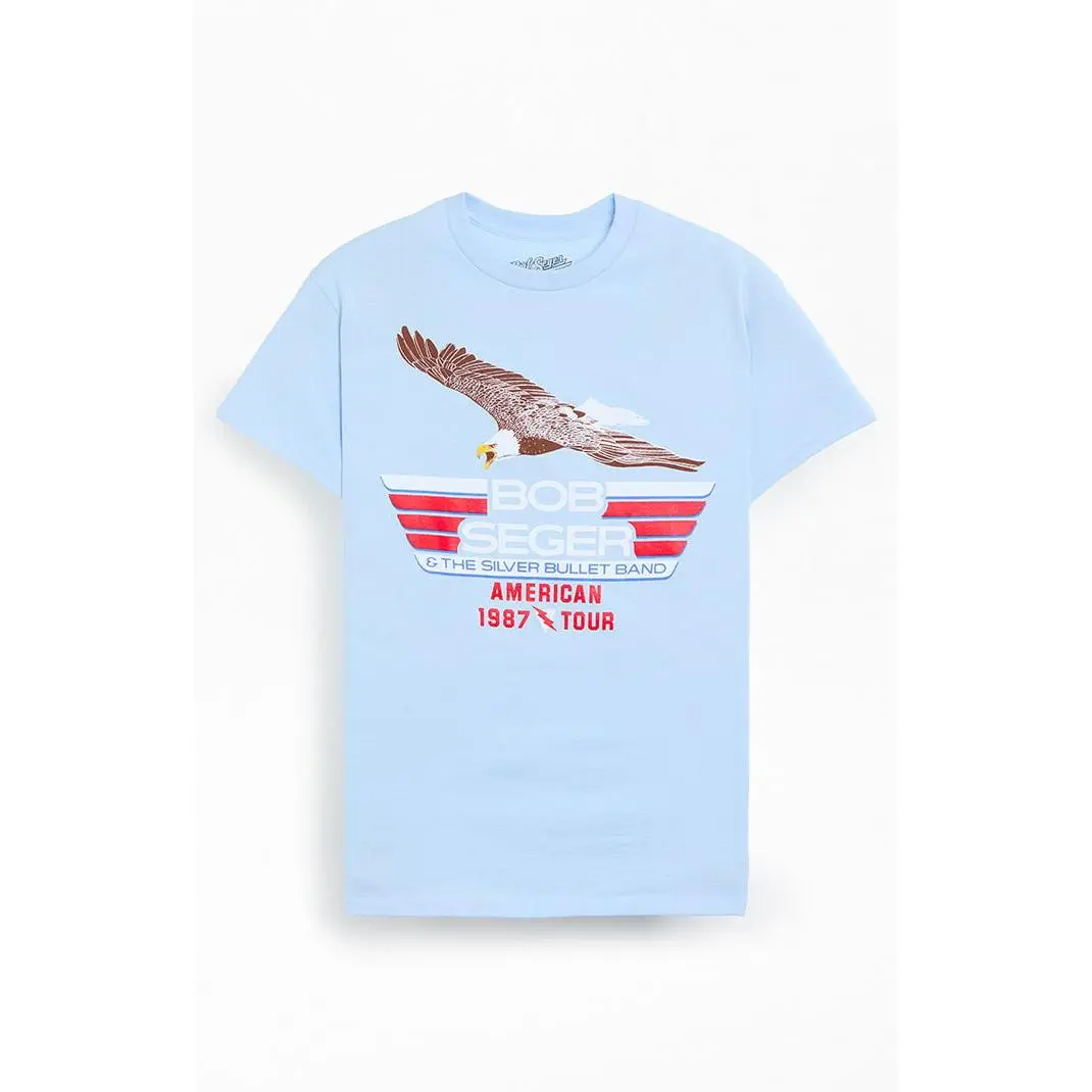 PacSun Men's Bob Seger American Tour T-Shirt - Multicolor
