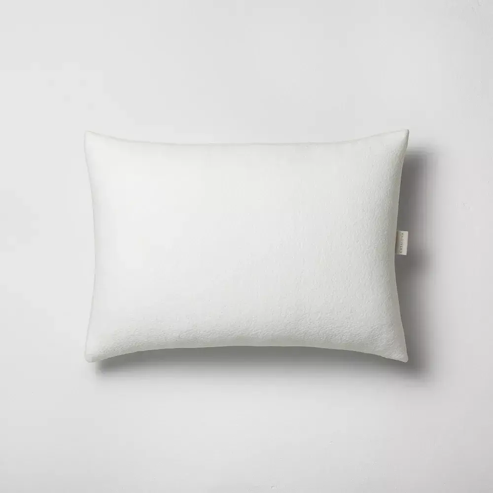 King Medium Machine Washable Memory Foam & Down Alternative Bed Pillow - Casaluna