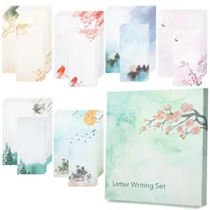 Best Selling Boxed Stationary Letter Paper and Envelopes Set, 30 Stationary Papers+18 Envelopes, Stationery Sets, Stationary Set, Stationary Paper, Letter Stationery Set with Envelopes, Stationery Paper