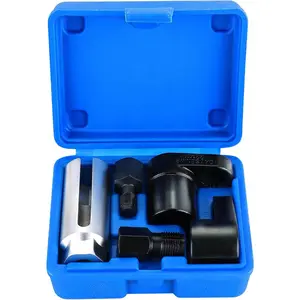 5PCS O2 Sensor Removal & Thread Chaser Tool Set | O2 Sensor Socket Set for Automotive Oxygen Sensors, Oxygen Sensor Socket Set, 22mm Offset Wrench with 3/8" & 1/2" Drives (Blue)