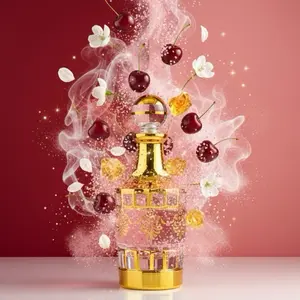 Laser Lush (U)/ oil base/ musky cherry sweet soft spicy amber white floral powdery