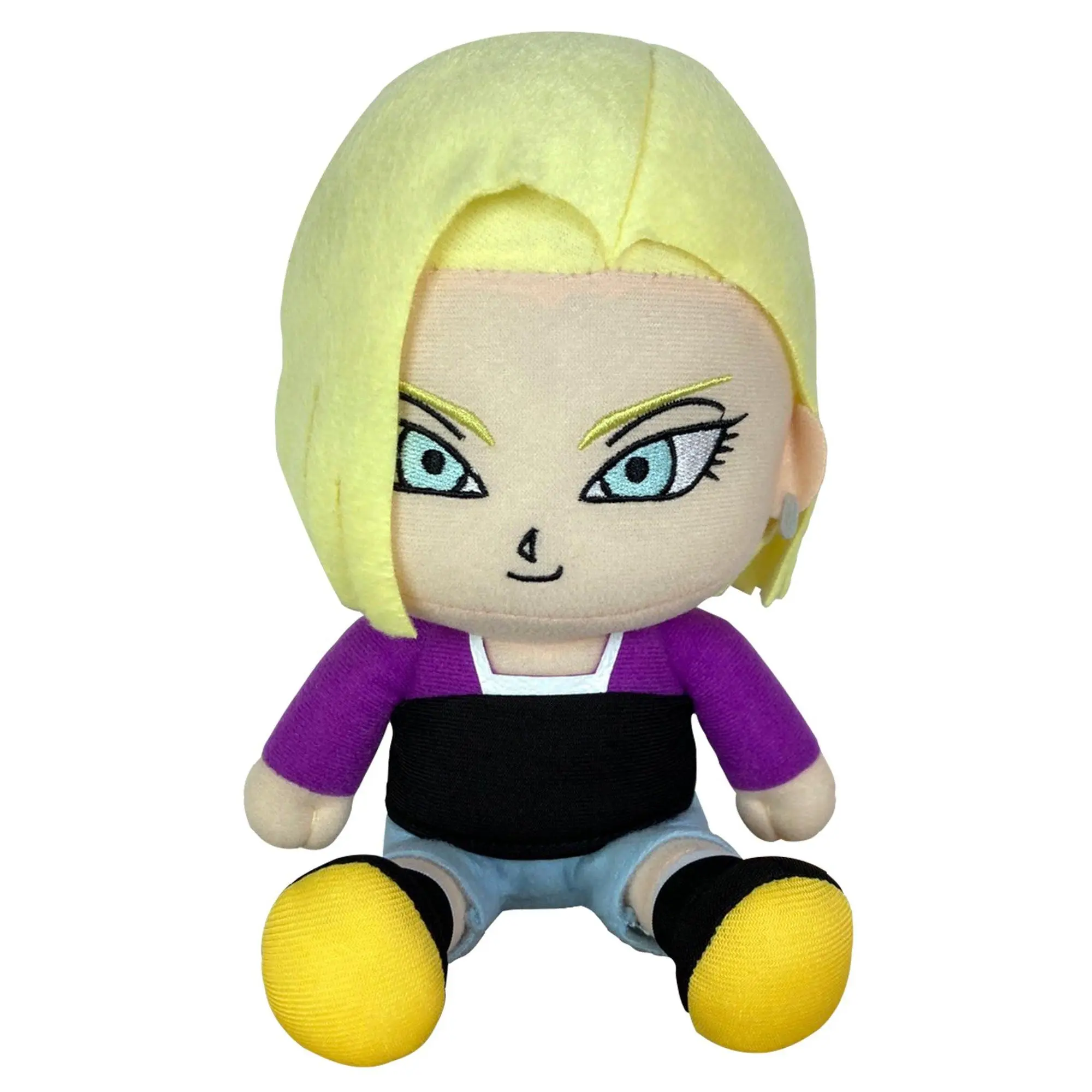 Dragon Ball Super - Androld 18 Sitting Plush 7"H