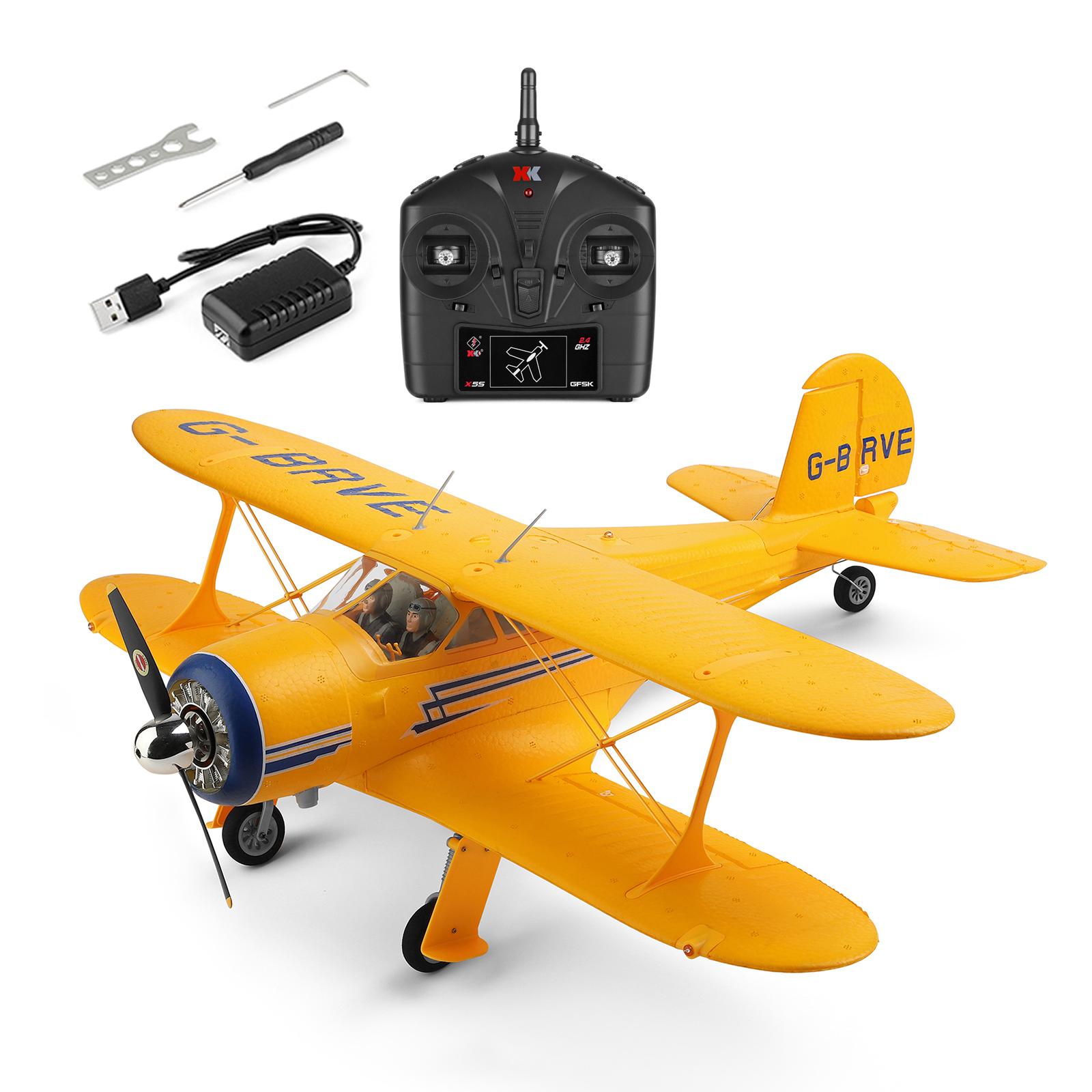 Brushless RC Airplane  D-17 A300 With Lights 6G/3D Mode 2.4Ghz Kid Toy