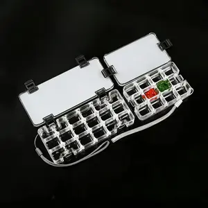 Portable Artist Palette with Lid – Wet Watercolor Paint Box, Non-Spill Silicone Gasket & Secure Buckle, Mixing Tray for Watercolor, Gouache, Nail Art Supplies, Beads & Jewelry Storage