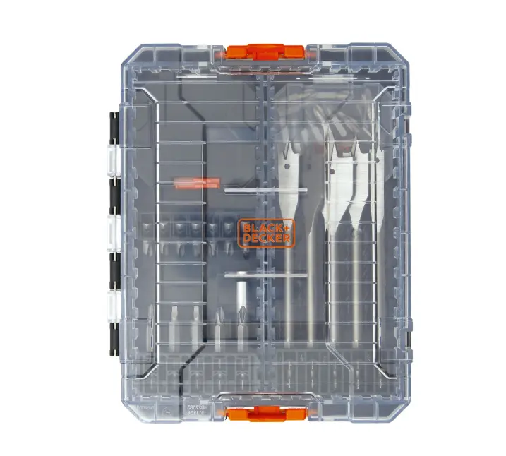B&D Screwdriver Bit Set and Drill Bit Set, 130-Piece BDAST130SETFF