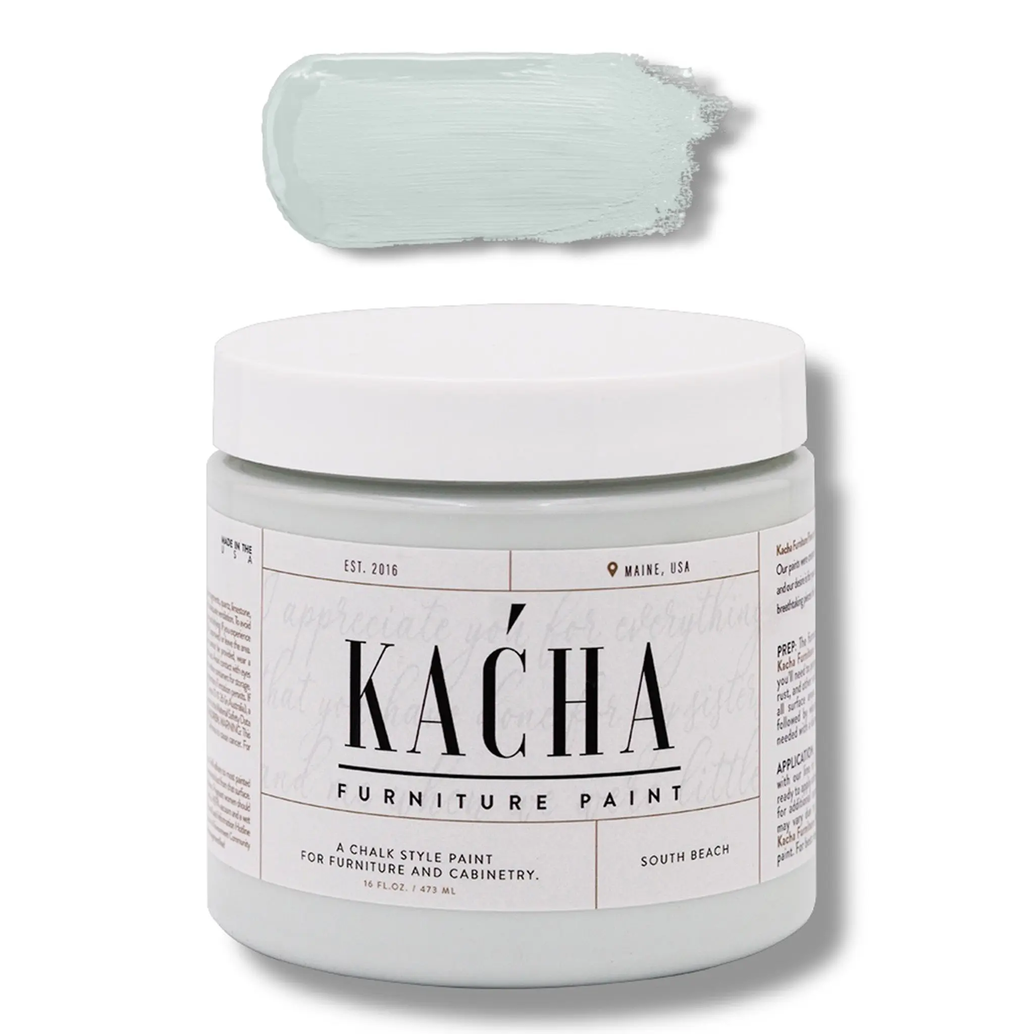 KACHA Furniture Paint - South Beach | Elegant Matte Finish (Available in 2 Sizes)