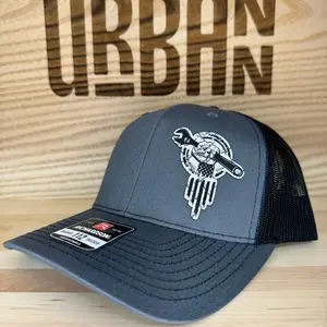 Mechanic Wrench Hat Mesh Trucker Cap with Unique Design