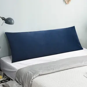 Bedsum Ultra-Soft Velvet Body Pillowcase with Hidden Zipper, Cozy Bedding for Side Sleepers, Durable Fabric,Maternity,Machine Washable