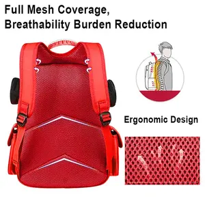 Backpack 3D Pocket Bag (Product as seen in video) Mini Red Backpack for Enthusiasts with Unique 3D Car Design and Versatile Use